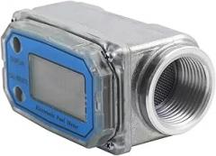 Digital Flow Meter Flowmeter Gauge Caudalimetro Electronic Flow Indicator Sensor Counter Petrol Fuel Water DN25(DN15)