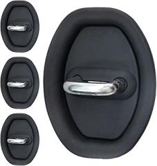 4 Pieces Car Door Lock Protective Cover,Self-Adhesive Car Door Lock Protection Accessories,Rust-Proof Cover Parts Protective Pads,Self-Adhesive Protection Accessories