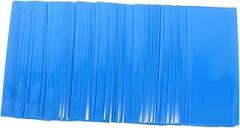 100pcs DIY Battery Packs Protective Film Heat Shrink Battery Wrap PVC Insulation Cover Lithium Strips Electronic Tape