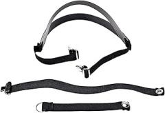 MSA 480234 Cradle Suspension Head Harness Assembly for Comfo Classic Series Half-Mask Respirators, Holds Reusable Gas Masks Securely in Place, Color: Black