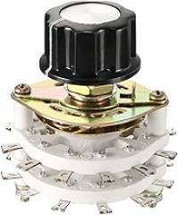 Band Selector Rotary Switch 6P3T 6 Pole 3 Position, 2 Deck [for Radio, TV, Other Electronic Devices] - 1 Pcs