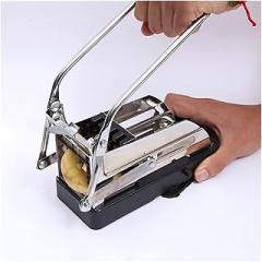 Fries Machine Fries Cutter Potato Chipper Onion Kitchen Gadgets Cucumber French Fries Manual Cutter Multipurpose Stainless Steel Home Restaurant French Fries Slicer, jinyi2016SHOP-1998