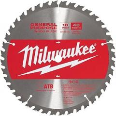 Milwaukee 10 in. x 40-Tooth General Purpose Saw Blade
