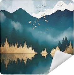 Mountain Golden Forest Camera Protective Wrap, Anti-scratch Lens Protector Wrapper, Magic Self-Adhesive Cloth for Cameras/DSLR/Laptop/Electronic Accessories, S