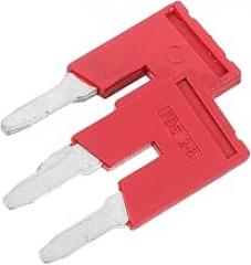 2pcs Terminal Block Connectors Shorting Bar Jumper for Din Electrical Performance Easy Installation Compatible Standard Applications
