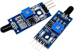 10pcs Ir Infrared 3 Wire/4 Pin Flame Detection Sensor Module Detector Smartsense New 2025 for Arrival High Reliable Electronic Component, Precision, Stable Performance