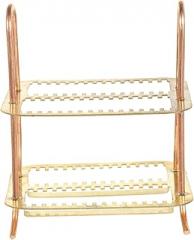 Microscope Slides Staining Holder Rack Metal Microscope Slides Storage for Laboratory Experiments Compact Design Sturdy Construction Slot Capacity