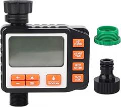 Electronic Garden Watering Timer Automatic Watering Irrigation Controller LCD Display for Home Gardening
