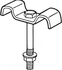 Grating Clip, 316 Stainless Steel, PK25