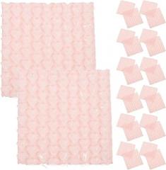 60pcs Bubble Cushioning Pouches for Moving and Mailing Thickened Heart-shaped Bubble Bags for Protective Shipping Reliable Packaging Pouches for Jewelry Electronics and Delicate