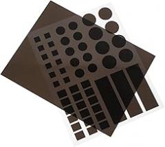 2pcs Led Light Blocking Stickers for Routers and Electronics Dimming Filters Sheets to Reduce Led Brightness by Easy to Apply Blackout Stickers for Sleep Environments