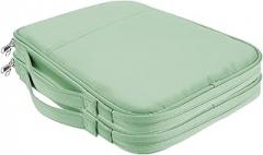 Compact Tablet Sleeve Bag with Handle for Business Travel Lightweight Electronics Organizer Pouch for Men and Women for Tablet Storage Shallow