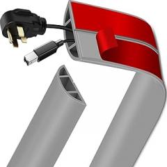 Cable Hiders Flexible Floor Wire Duct Cord Management Protectors Cover Easy to Installation Floor Management Power Protector