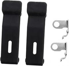 Angoily 2pcs Flexible Draw Latch Lock Rubber Over-Center Latch for Coolers and Cargo Boxes for Electronic and Appliance Cabinets