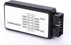 LA1002 Portable USB 24M 8 Channel C Analyzer Set for Electronics, Home, and Automotive Use