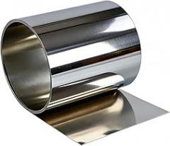 Stainless Steel Sheet Metal Roll, 304 Glossy Stainless Steel, for DIY, Arts & Crafts Project, Decoration, Protection, Kitchen and Bath, Electronic Equipment(Size:0.05mm*20mm*1m(2pcs))