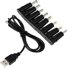 Charger Cord Dc Power Supply Variable USB to Dc Adapter for Electronics