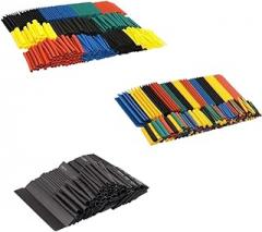 Shrinking 328Pcs Insulation Sleeving Thermal Casing Car Electrical Cable Tube Kits Heat Shrink Tubing Wrap Sleeve Assorted New 2025 High for Reliable Electronic Component, Stable Performance