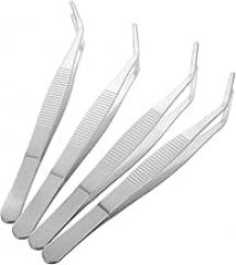 4pcs Stainless Tweezers for Succulent Gardening Terrarium DIY Projects Tools for Fine Handling of Moss and Bonsai