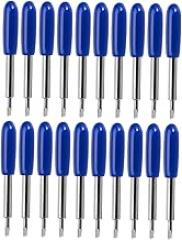 50pcs Vinyl Plotter Cutting Blades Replacement Set for Cutting Machines Precision Lettering Accessory Sturdy Design for Crafting and DIY Projects