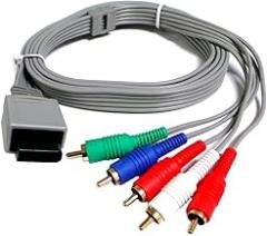 Importer520 Nintendo Wii / Nintendo Wii U Component HDTV AV High Definition AV Cable (Bulk Packaging)