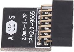 TPM Module, LPC 14pin Remote Card Encryption Security Board Accessory, Encryption Module TPM Board, Encryption Security Module for ASUS Electronic Components