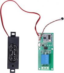 WALFRONT Voice Recognition Module Smart Home Audio Recording Device with 32-bit RISC Core, Operating Frequency 240M for Voice Control