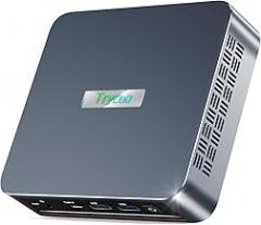 Trycoo WI-4 Mini Pc, 11th Gen N5105(up to 2.9GHz) 8GB DDR4 256GB SSD, Desktop Mini Computer, WiFi5/BT4.2, 4K60HZ Dual Display,Dual HDMI, USB3.0, RJ45 LAN Ethernet for Office