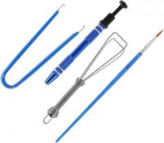 VALICLUD IC Chip Assisted Extractor Tool Set Multi-Functional Electronic Component Pickup Holder Metal Grabber and Precision Claw for Efficient Chip Removal