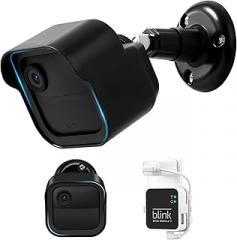 OLAIKE Blink Outdoor Camera ADD ON - 360° Rotating and 90° Tilt Blink Camera Mount, Compatible with Blink Outdoor 4th gen and 3rd gen Cameras, Includes Weatherproof Housings and Sync Module Mount