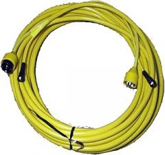 Marinco PHTV6599 Marine Phone and Cable TV Cordset (50-Feet, Yellow)