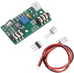 2.6-10V Input Microphone Amplifier Board Module with Adjustable Gain, High Sensitivity Voice Audio Amplification Kit for DIY Electronics Projects as Microphone Preamp