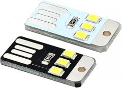 10pcs/Lot Camping Night Hiking Tent Lamp Light Outdoor Portable Energy Saving Flashlight Mini Ultra-Thin Mobile USaB Led Keychain New 2025 High for Reliable Electronic Component, Precision