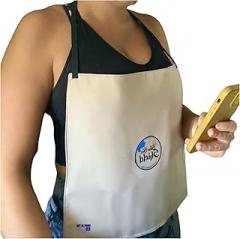 Radiation Shield for the chest, RF protection, emf protection. Protect yourself from harmful RF exposure.