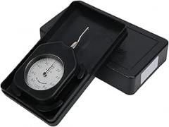SEG 100 1 Gauge Tension Meter Single Needle Switch Dynamometer 100g Measuring Force Tool for Relay Contact Pressure Electronic Switch Micro Valve Spring Tension ABS Alloy Gray