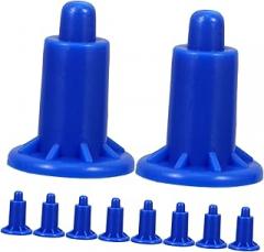 Electronic Scale Feet Non Slip Pad Set Plastic Bumpers for Balance Stability and Precision