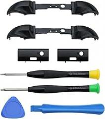 Replacement LB RB Bumpers & Brackets Kit Compatible with Xbox Series X/S Controller – ABS Shoulder Buttons with Tool Set (T6, T8, Prying Tools) – Easy DIY Repair, Precise Fit