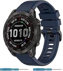 Compatible With Garmin Fenix 7 Sapphire Solar Band, 22mm Replacement Bands for Fenix 7 / Fenix 7 Solar/Fenix 6 / Fenix 6 Pro Solar/Fenix 6 Sapphire