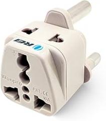 OREI Grounded Universal 2 in 1 Plug Adapter Type M for South Africa and More
