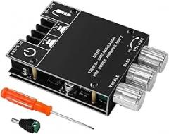 ZK-502MT BIIuetuoth 5.0 Subwoofer Amplifier Board 2.0 Channel Optimized Power Audlo Stereo Amplifier Board 2X50W Bass AMP New 2026 High for Reliable Electronic Component