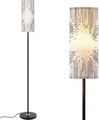 Floor Lamp for Living Room Electronics board Circuit engineering technology High tech data Light Stand Lamp with Remote Control Dimmable LED Tall Lamps for Bedrooms Reading Western Home Decor