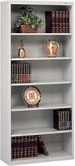 Tennsco 6-Shelf Stationary Bookcase, 78