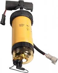 Fuel Filter Assembly With 12V Electronic Pump 145-4501 Diesel Engine Fuel Water Separator 1454501