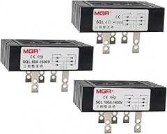 1 Piece 40A 60A 100A 1600V Three-Phase Bridge Rectifier with Built-in Radiator SQL40 SQL60 SQL100 Copper pin Electronic Components