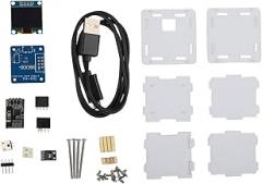 This Innovative Miniature Electronic Project Includes Everything You Need to Create Your Own Functional Weather Clock