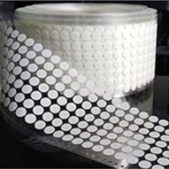 100Pcs Round Waterproof Breathable Hydrophobic Membrane E-PTFE with Adhesive,3.5mm-35mm Diameter Option (OD 14mm x ID 10mm)