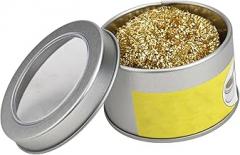 Pure Copper Wire Cleaning Ball for Soldering Iron Tips – Oxide Remover & Thermal-Energy-Saving Electronics Soldering Aid for PC and Cell Phone Repair, 66mm