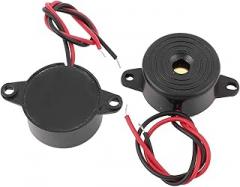 uxcell a15050500ux0148 DC Continuous Beep Alarm Electronic Buzzer Sounder, 3-20V, 8 mA, 85 Db, 0.91