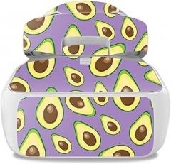 MightySkins Skin Compatible with DJI Goggles – Purple Avocados | Protective, Durable, and Unique Vinyl Decal wrap Cover | Easy to Apply, Remove, and Change Styles | Made in The USA