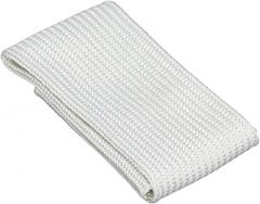 Finger Cot Heat Shield, Glass Fiber Welding Finger Sleeve, Thermal Insulation Fingertip Cover for TIG Gloves, XL Size White 320x55mm